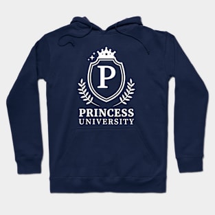 Princess University White Outline Hoodie